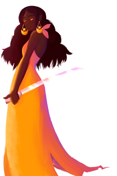 I was going for older Connie in some fancy gem land and I didn’t draw Roses Sword!!!