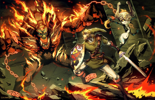 hero529:  pxlbyte:  Nintendo Illustrations by Gonzalo Arias  WOO!  Nintendo’s cool again! 
