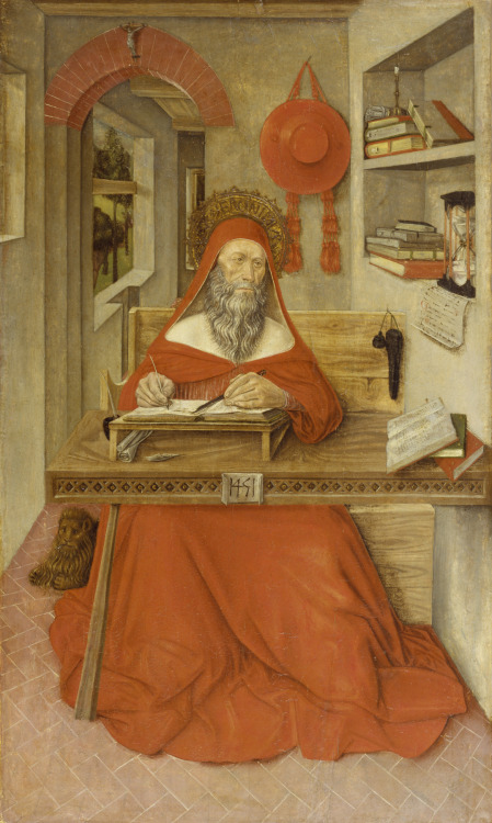 St. Jerome in His Study, Antonio da Fabriano II, 1451