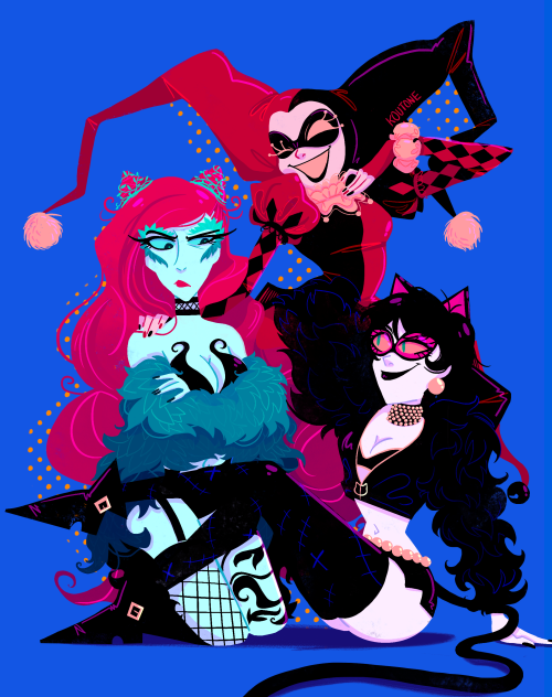 Koutone:the Sirens! I Had Tons Of Fun With Their Outfits For This. Ivy’s Is Especially