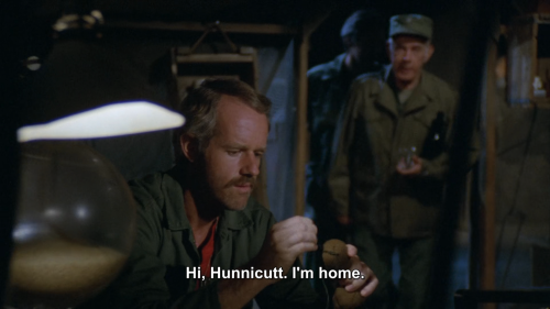 not-trustworthy:in s7 they suddenly realized hunnicutt sounds like honey, made 3 puns about it and t