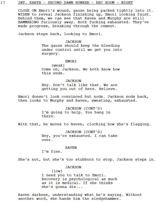 Porn Pics From Script to Screen - “The Dying of