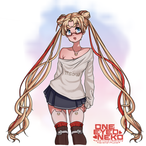 Porn Pics oneeyedneko:  Sailor Moon! The goal is to