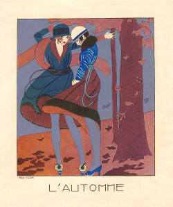 lesanneeselegantes:  Paul Allier - L’automne