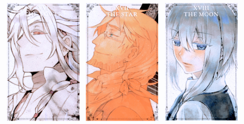 yukianzai:The major arcana tarot cards: Pandora Hearts edition (Insp.) ↳ Meanings
