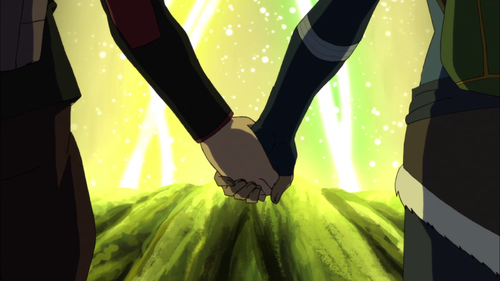 owldee:  swan2swan:  sherbeeee:  i always get really intense korrasami feelings late at night and i have no idea why but IT’S LIKE WHEN I IMAGINE ASAMI AND KORRA AS A BATTLE COUPLE KICKING ASS AND TAKING NAMES DRIVING AROUND TOWN IN CARS AND MOPEDS