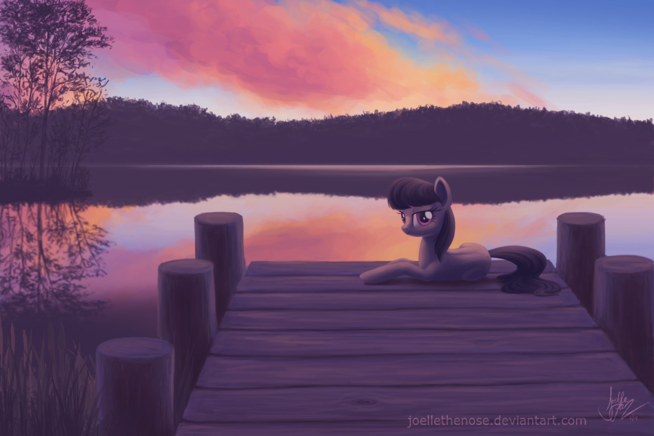 mylittleponyoficialg4:The Dock by JoelletheNose :3