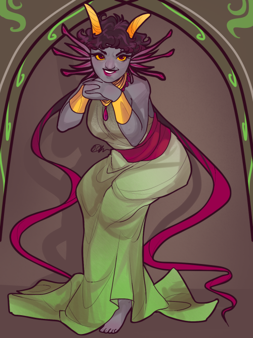 pseudocon: I’m tired of staring at these. Dancestor Ladies, mucha-style.  