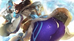 hentaicentralofficial:Mei and Tracer Quickie