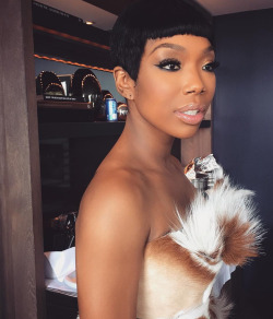 flyandfamousblackgirls:  Brandy for Uptown