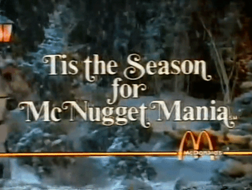 summerof85:❄ Tis the Season for McNugget Mania || 1983