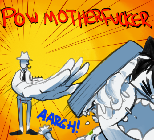 binart:   DON’T SASS ME BOY.  can we just appreciate the fact that this was an actual thing that happened in the comic dad was so great 