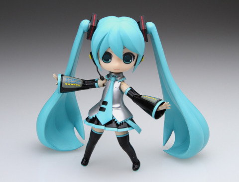 Today’s Vocaloid Figure of the Day is:Hatsune Miku Ptimo model kit by Fujimi !