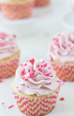 confectionerybliss:Vanilla Cupcakes with