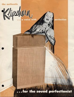 mudwerks:  (via retro vintage modern hi-fi: The Authentic Klipschorn - A Voice With Perfection For The Sound Perfectionist)