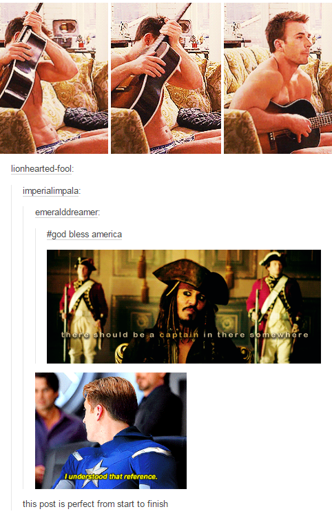 arwcnevenstar:  I feel like the Pirates of the Caribbean fandom deserves more appreciation 