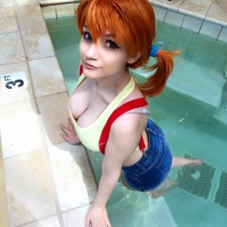 sexynerdgirls:  Misty 1 - Let’s Go For A Swim~ by MisaLynnCLP on @deviantart