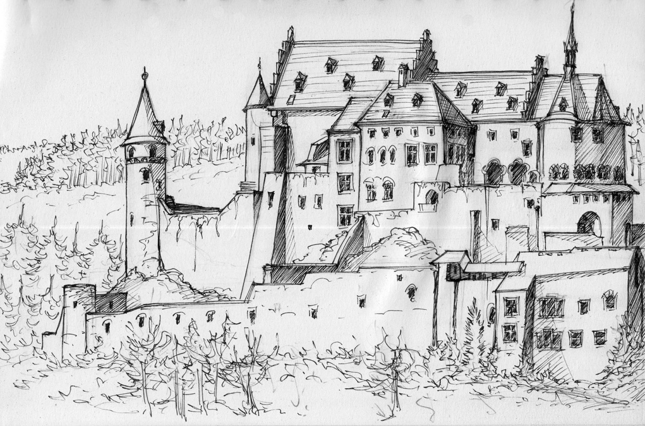 #croquis#dessin#bande dessinée #noir et blanc #Chateau#médiéval#vieilles pierres#architecture#sketch#drawing#comics #black and white #castle#medieval#old stones #artists on tumblr