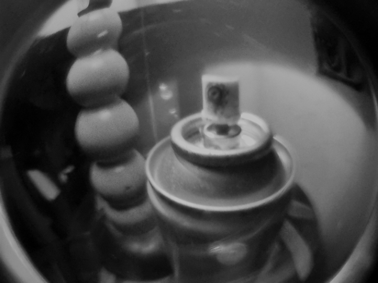 lyrical-minds:  testing my home made fish eye lense 