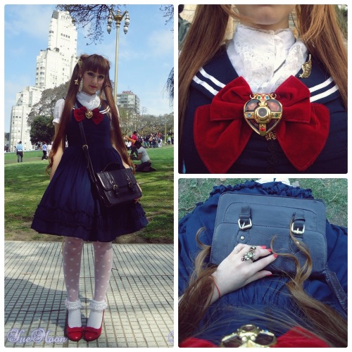 yuemoon:Sailor Moon inspired outfit (ᅌᴗᅌ* ) Zombie Walk (Buenos Aires, Argentina), Halloween 2013♥- 