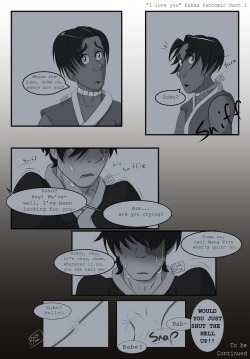 blakeblueboi:Part 1/5 of my “I love you” Zukka fancomic!! Get ready for some