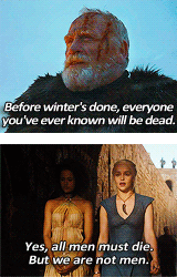 rekkka:  memorable lines from season 3 of Game of Thrones (1 &amp; 2) 