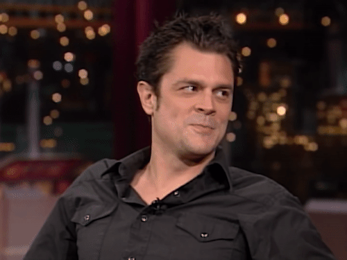 Johnny Knoxville On The David Letterman Show, 2001