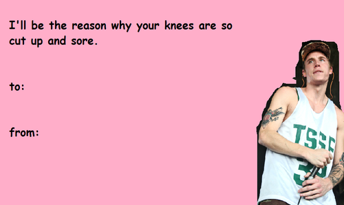 heyiwantyoutostay: band valentines (((you’re welcome))) 