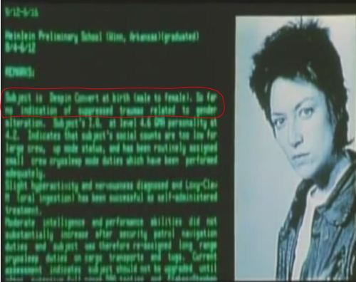 sharkmagician:  Lambert from alien was trans !!!!!!!!!! omg i’m so hjappy she was my favourite character always this is why i related to her so much yes i see it now it was written in the stars my favourite movies of all time just got better 