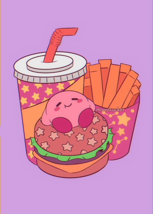 Kirby’s star meal ☆ poyo poyo