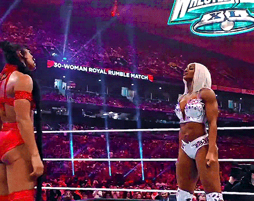 Bianca Belair & Jade Cargill Royal Rumble 2024