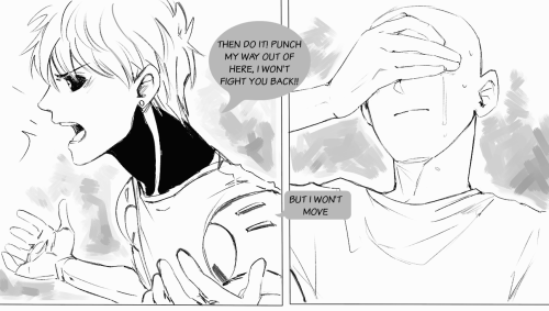florbe-triz:  What if…  AU in which Saitama slowly loses his strength… 