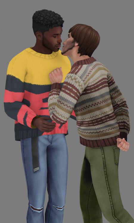 Testing upcoming CAS (MEGA) pack by @its-adrienpastel:3 I’m already in love with these sweater