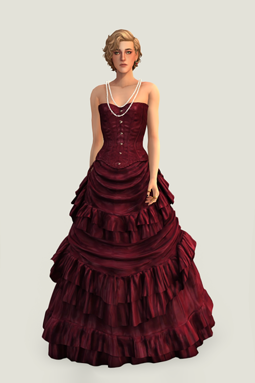 I Don't Know Who Might Need To See Morgyn In A Red Dress Right Now, But If Someone Does...
