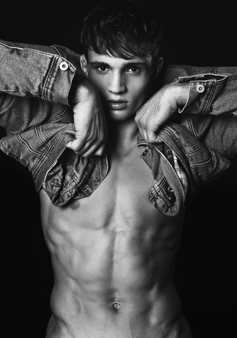 gayartplus:  Today we are just doing a misc series on Black and White erotic photos