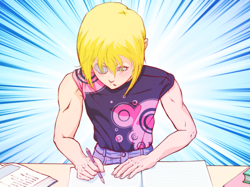 “Um…I’m not really very good yet, but how is this…?”@overtly-melone