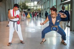 dorkly:  Street Fighter Cosplayers Are About to Throw Down &ldquo;I will avenge the death of my master, demon! Are you cool with best 2 out of 3!?!?&rdquo; 