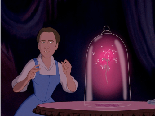 Sex tastefullyoffensive:  Nicolas Cage as Disney pictures