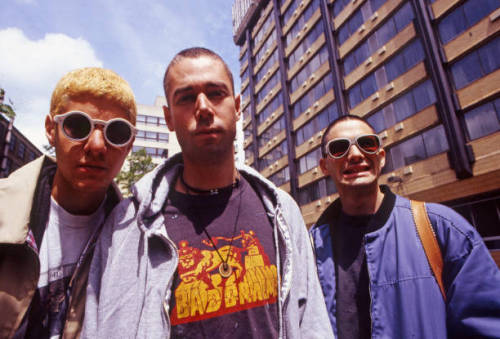 Beastie Boys, London, 1993. Photo by Martyn Goodacre.