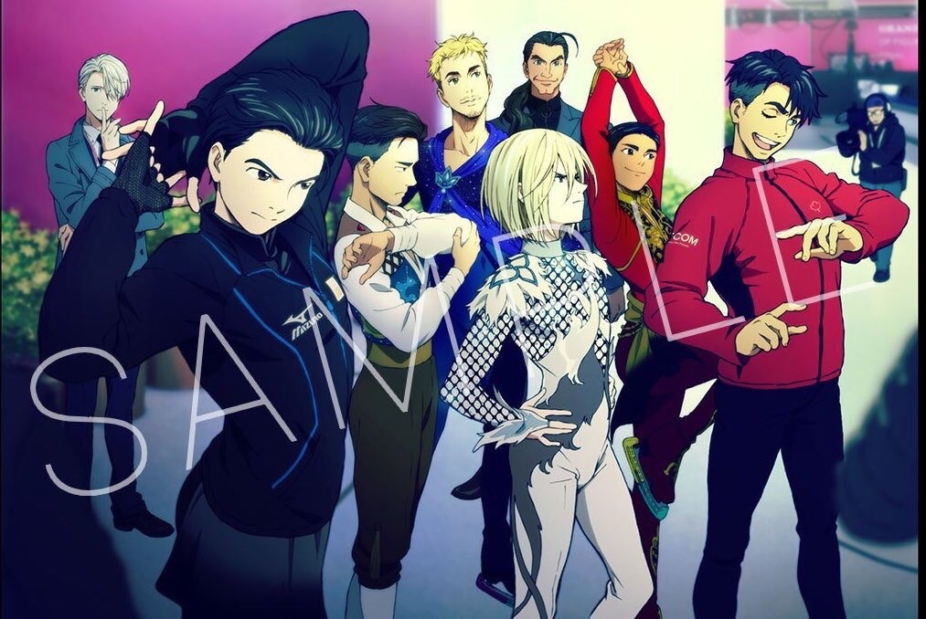 LIVING for new official art (Especially of Otabek)!!