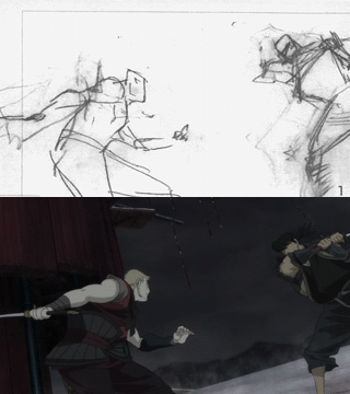 leseanthomas:  leseanthomas:  Studio Bones legendary animator YUYTAKA NAKAMURA Sword