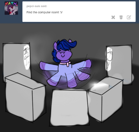 askthesubconsciousponies:  Magic Mirror on the wall, who’s the most annoying of