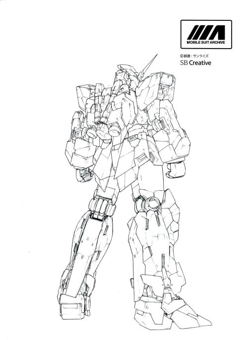 Mobile Suit Archive - RX-0 Unicorn Gundam porn pictures