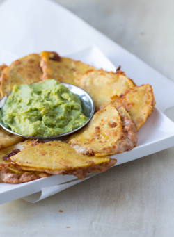 do-not-touch-my-food:  Bean and Cheese Fried Quesadillas