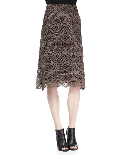 Natalia Lace Midi SkirtSee what&rsquo;s on sale from Cusp on Wantering.