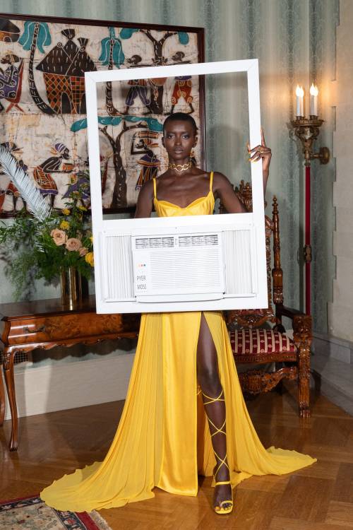 Pyer Moss by Kerby-Jean Raymond, Fall 2021 Couture Credits:Sakinah Bashir - Fashion Editor/StylistJa