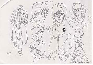 Character, prop and environment sheets from City Hunter. Taken from Catsuka.
