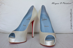 morgane-love:My new pair. So beautiful Loubies!