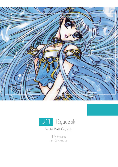 Umi Ryuuzaki’s Artbook Crystal Details pattern in high quality.Yes, this a free pattern made i
