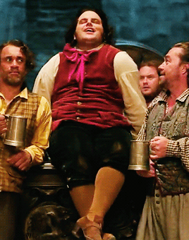 politelyintheknow: lefou being the cutest ever during ‘gaston’ !!!